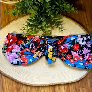 ENDLESS SUMMER 🌴 REVOLVE FLORAL BANDEAU TOP SMALL